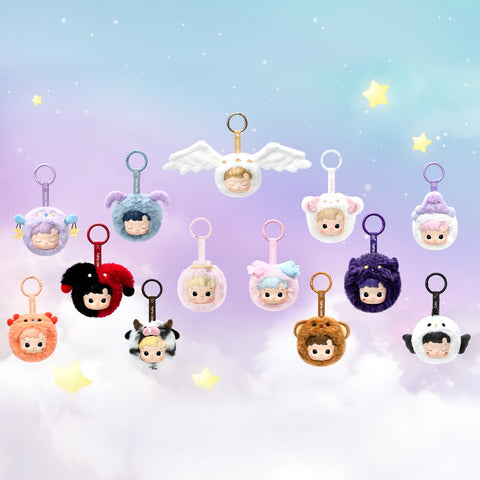 POP MART HACIPUPU The Constellation シリーズ ぬいぐるみ 【アソートボックス 12ピース】 ポップマート ガチャガチャ ブラインド ボックス フィギュア プラモデル プレミアム おもちゃ PVC ソフビ オリジナル キャラクター 誕生日 プレゼント