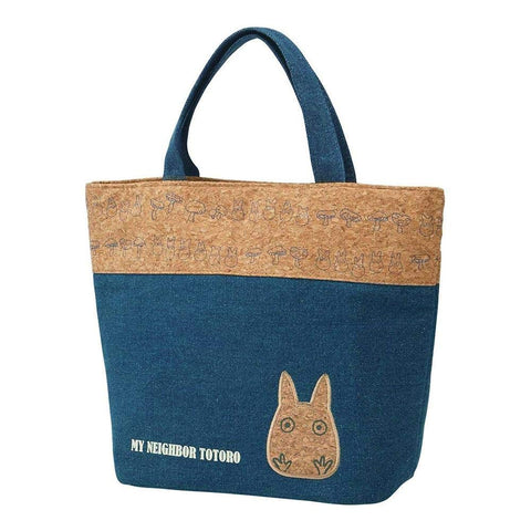 Totoro Denim Fabric Lunch Bag