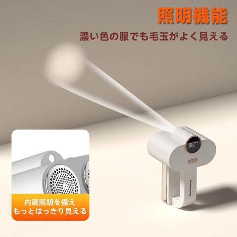 去毛球器 電動[2025升級版、LCD顯示器、雙馬達、大型6片刀片]3檔速度調整 強力6片刀片 替代刀片 Type-C充電式 安全裝置 輔助照明 含毛球修剪器 任何衣物 襪子 寢具 地毯 禮物[平行進口商品]