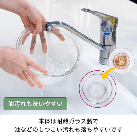 HARIO(ハリオ) 耐熱ガラス製 ボウル 2個セット 900mL/1500mL 電子レンジ オーブン 食洗機対応 透明 日本製 MXP-2506-2P