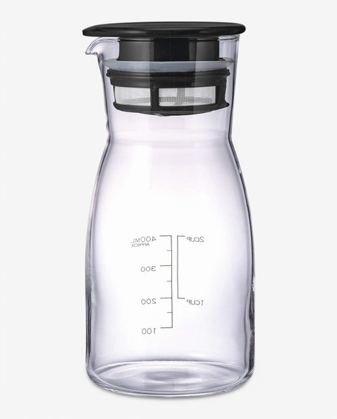 HARIO VDPI-700-B Vinegar Storage Container, Vinegars, Drink Pitcher, 23.7 fl oz (700 ml), Pickles, Black, Made in Japan, Pack of 1