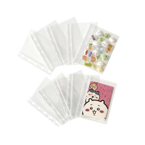 Rich Peach Sticker Pad, M5, Refill, Micro 5, Mini 5, Notebook, Sticker Mount, Transparent, Removable Binder (10 Refills)