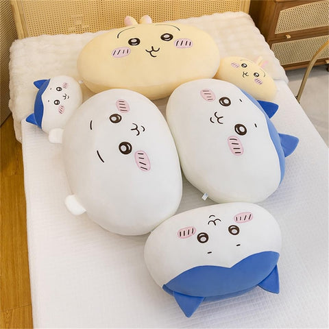 AKFJP Rabbit, Plush Cushion, Rabbit, Toy, Animal, Body Pillow, Day Pillow, Children's Day, Girls, Boys, Adults, Children, Healing, Fluffy, Christmas, Cute, Funny, Mochi, Birthday, Present, 23.6 inches