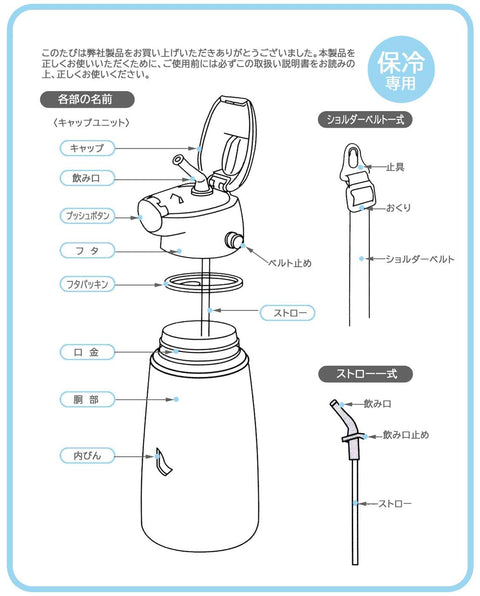 스케이터 (스케이터) 3D 스테인리스 스틸 스트로 워터 보틀, 370ml, 진공 이중 단열, 익스클루시브, 해피 앤 스마일 SSH4D-A