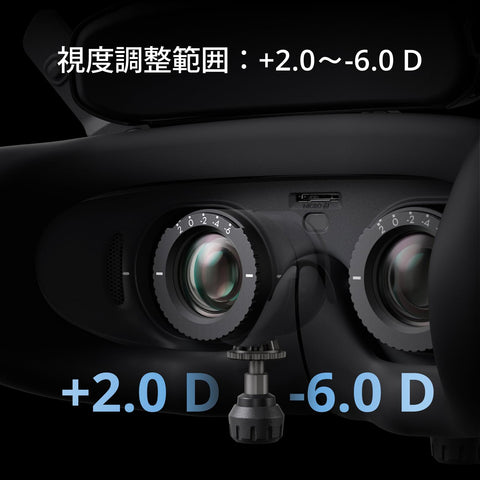 DJI Goggles 3 カメラドローンアクセサリー DJI Goggles 3 驚異的なマイクロOLED画面 FPVゴーグル 没入感あふれる飛行体験 O4 HD映像伝送 調整可能な度数 ワイヤレス ストリーミング ドローンゴーグル Neo/Avata 2/Mini 4 Pro/Air 3/RC Motion 3/FPV 送信機 3/RC-N2/RC 2対応