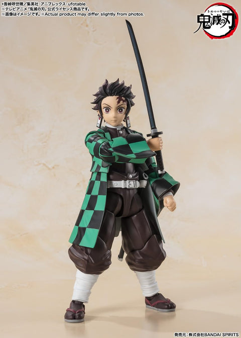 BANDAI SPIRITS S.H.Figuarts 鬼灭之刃 Kamado Sumjiro 约140毫米 PVC&ABS材质 已上色可动手办