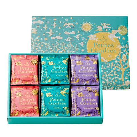 Ueno Shigetsudo Petit Gofuru 2-Piece Set x 18 Bags: Sweets, Baked Sweets, Summer, Gift, Confectionery, Greetings, Gift Confectionery, Souvenir, Prize, Reasonable, Retirement, Cookie, Biscuit,