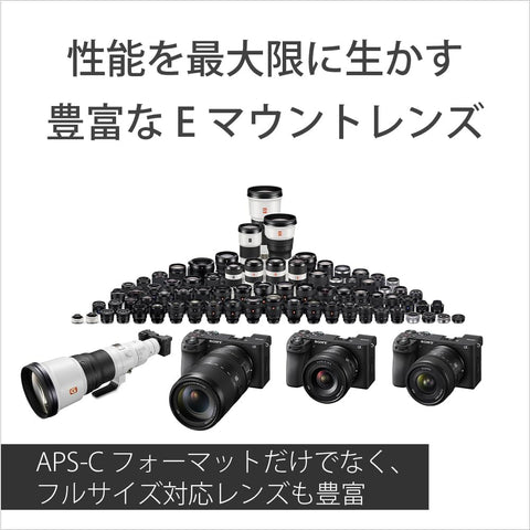SONY(索尼) APS-C 无反相机 α6700 机身(无镜头) 黑色 ILCE-6700
