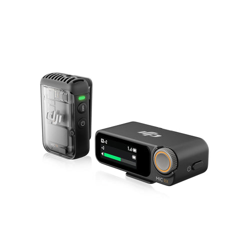 DJI Mic 2（トランスミッター×1 + レシーバー×1） ワイヤレスマイク スマートノイズキャンセリング付き 32bitフロート内部収録 高品質音声 伝送距離250m iPhoneマイク カメラ対応 アンドロイド用マイク