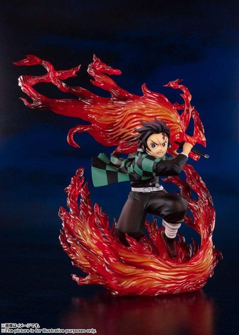 TAMASHII NATIONS フィギュアーツZERO 鬼滅の刃 竈門炭治郎 -ヒノカミ神楽- 約210mm PVC・ABS製 塗装済み完成品フィギュア