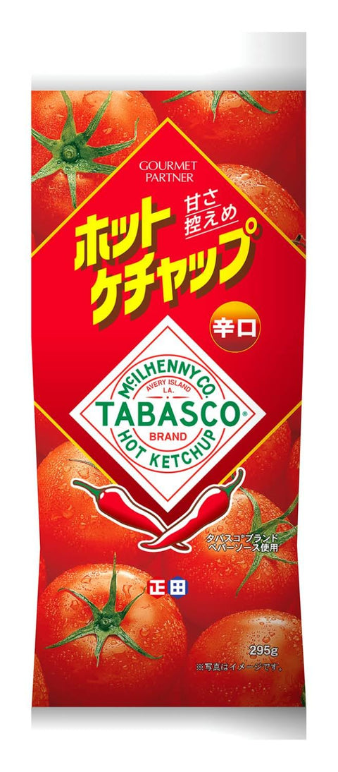 正田醤油 ケチャプ タバスコ ホットケチャップ 295g