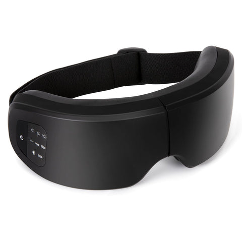 NIPLUX EYE RELAX S アイウォーマー アイマスク ホットアイマスク 充電式 目元エステ アイケア Bluetooth機能 音楽 敬老の日 誕生日 プレゼント ギフト (ブラック)