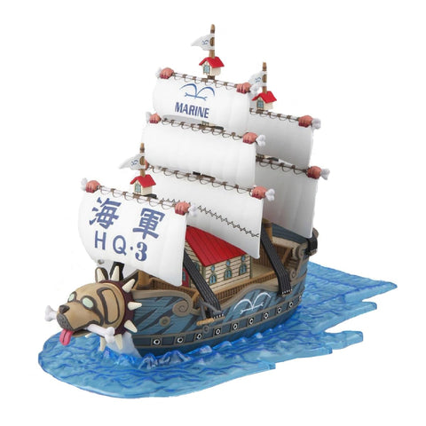 海賊王 偉大的船(Grandship)系列 Gapp 軍艦(From TV animation ONE PIECE) 已分色塑膠模型