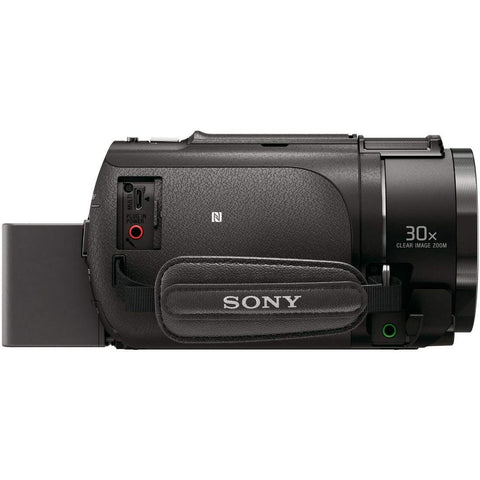 SONY(ソニー) 4K ビデオカメラ Handycam FDR-AX45A(2022年モデル) ブラック 内蔵メモリー64GB 光学ズーム20倍 空間光学手ブレ補正 FDR-AX45A B