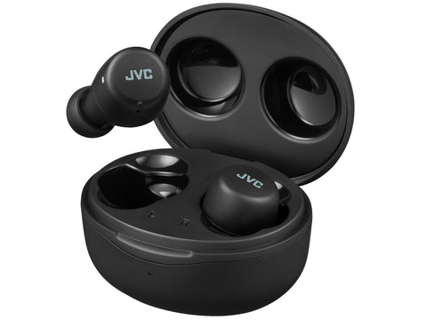 JVC HA-A5T-B 完全無線耳機 主體品質3.9 克 小型輕量機身 可播放 15 小時播放 藍牙 Ver5.1 黑色