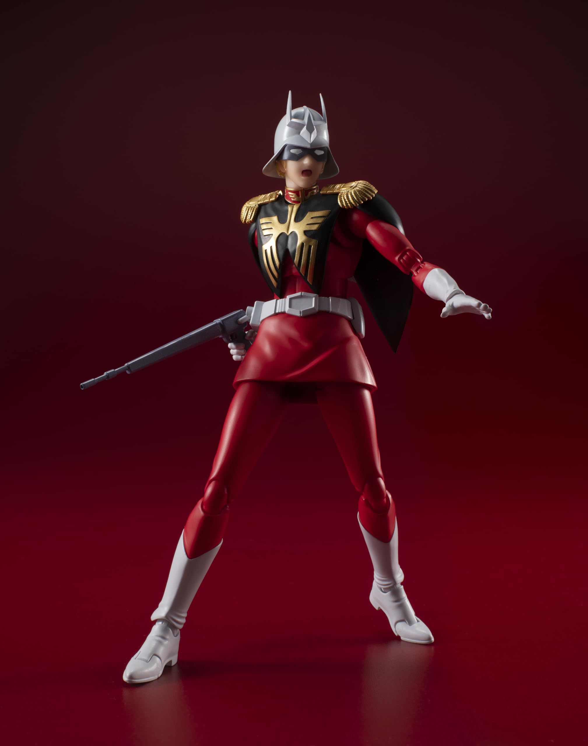 ガンダム シャア・アズナブルソフトフィギュア TAMASHII NATIONS S.H.フィギュアーツ 機動戦士ガンダム シャア
