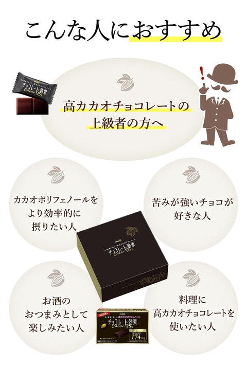明治 チョコレート効果カカオ95%大容量ボックス 800g
