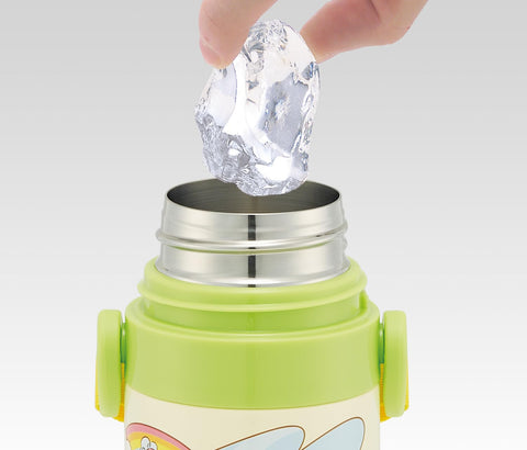 Skater SKDC4 Super Lightweight Compact 2-Way Stainless Steel Bottle, 16.5 fl oz (470 ml), 15.2 fl oz (430 ml), Picnic, Lunch Goods, Skater