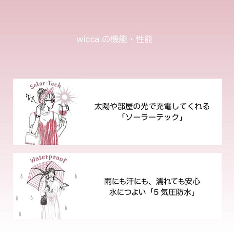 西铁城 腕表 Wicca KP6, (限量)白蝶贝表盘, 手链类型