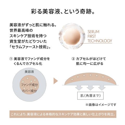 SHISEIDO 化妝包 精華 Skingrow 粉底 250 Sand 30毫升 SPF30 PA+++