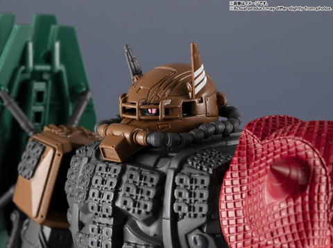 BANDAI SPIRITS 萬代 Spirits GUNDAM UNIVERSE 機動戰士高達復仇的安魂 ZAKUII Solari 約150毫米 PVC&ABS製 已上色可動手辦