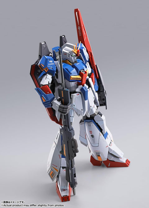 BANDAI SPIRITS METAL BUILD Mobile Suit Z Gundam Zeta Gundam Approx. 7.5 inches (190 mm), PVC & ABS & Die Cast Pre-painted Action Figure