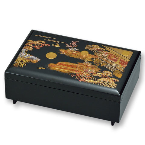 まえじゅう漆器 初音 匠宝石箱(B) 7V-403