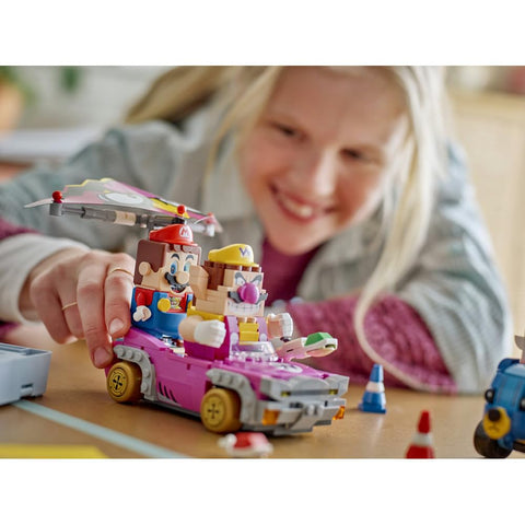 LEGO 乐高 超级马里奥 马里奥卡车 (TM) – 瓦里奥和王特雷萨 玩具 生日 礼物 积木 男孩 女孩 儿童 8岁 9岁 10岁 小学生 马里奥 商品 游戏 72038