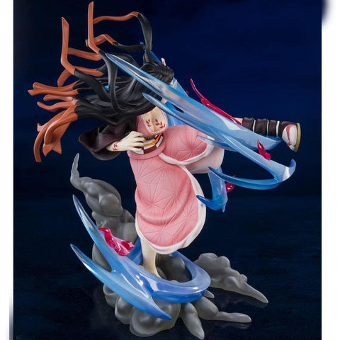 타마시 네이션스 피규어츠 제로 데몬 슬레이어 카마도 네즈코 데몬 슬레이어: 약 200mm PVC 및 ABS 사전 도장 액션 피규어 BAS63901
