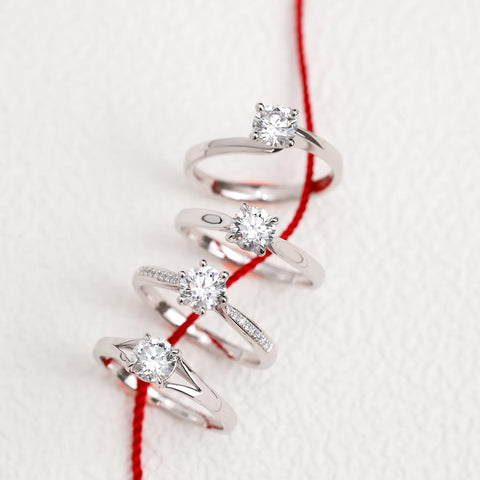 [FANCIME] プラチナ ダイヤモンド ネックレス レディース 一粒 0.5ct ラボグロウンダイヤモンド 4.4mm (DEF/VS) インフィニティ無限 モチーフ 本物 ダイヤモンド PT950 プラチナチェーン＆シルバーチェーン付き 誕生日 記念日 クリスマス プレゼント ギフトラッピング付き