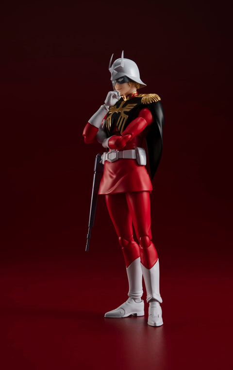 TAMASHII NATIONS S.H.Figuarts 机动战士高达 夏亚·阿兹纳布尔 约155毫米 PVC&ABS材料制 已上色可动手办