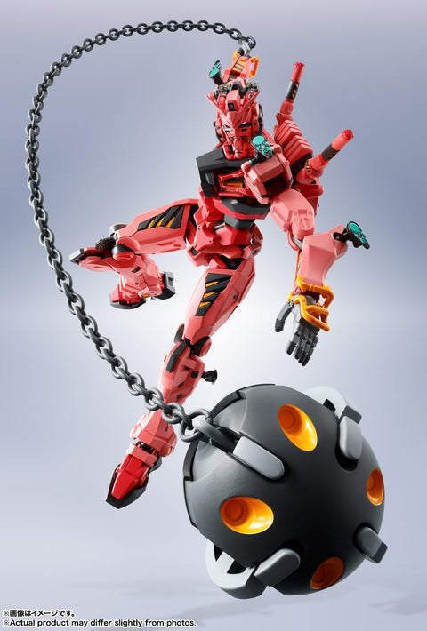 TAMASHII NATIONS METAL ROBOT魂 机动战士高达 GQuuuuX(读:Zix) 红色高达 约155毫米 ABS&压铸&PVC制 已上色可动手办