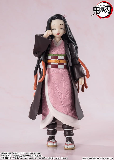 TAMASHII NATIONS S.H.フィギュアーツ 鬼滅の刃 竈門禰豆子 130mm PVC&ABS製 塗装済み可動フィギュア