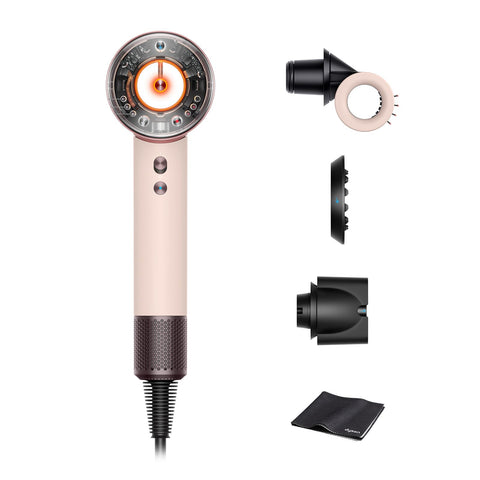 Dyson Supersonic Nural™ Shine Hair Dryer, Large Airflow, Quick Drying, Scalp Care (HD16 VLP AM), Ceramic Pink (Amazon.co.jp Exclusive), For Hair Shine With Scalp and Hair Care