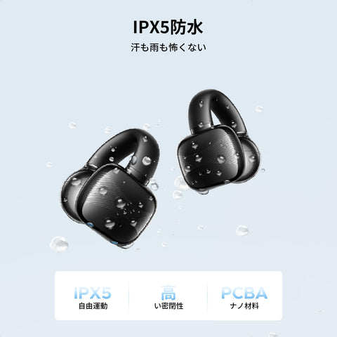 UGREEN Earbuds, New Trend Bluetooth 5.4 Pinch Earphones, Open Ear Wireless Earphones, 12mm Dynamic Driver, Fast Charging, 30 Hours Playtime, Sound Leakage Control, No Ear Blocking, Ultra Comfortable,