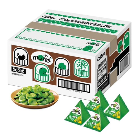 Miino Calbee Box, Broad Bean Shio Flavor, 24.7 oz (700 g), EC Limited, Large Capacity, Small Portions, Individual Packaging, Snacks, Snacks, Snacks, Snacks