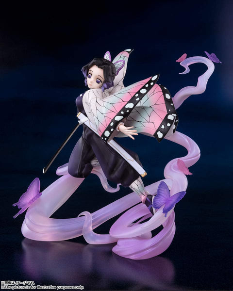 Figuarts ZERO Demon Slayer Shinobu Kocho - Insect Breathing Figurine, Approx. 6.7 inches (170 mm), PVC and ABS Pre-Painted Complete Figure