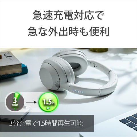 소니 (SONY) 무선 노이즈 캔슬링 스테레오 헤드폰 WH-ULT900N, ULT 웨어, 강력한 딥 베이스, 아마존 알렉사 장착, 향상된 통화 성능, 편안한 착용감, 블랙, WHULT900N BC