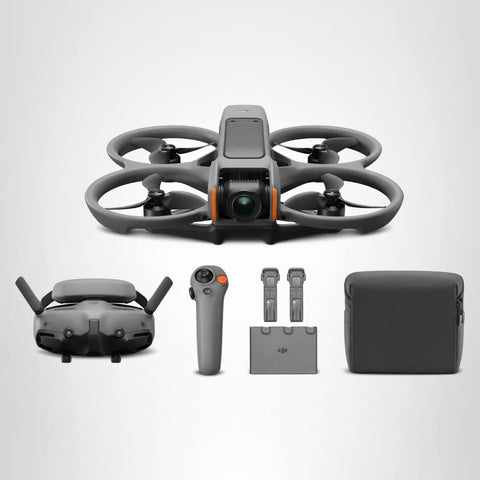 DJI Avata 2 Fly More组合(电池×3)相机无人机 FPV无人机 搭载4K摄像头 最长飞行时间69分钟 一键式飞行一体式螺旋桨防护 支持Goggles 3&RC Motion 3