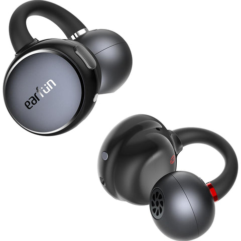 VGP 2025 SUMMER Gold Award: EarFun Clip Ear Cuff, Bluetooth 6.0 / LDAC Compatible, Pinch Type, Comfortable and Stable Wearing Feel, Up to 40 Hours of Continuous Playback, 3D Audio, Leakproof and