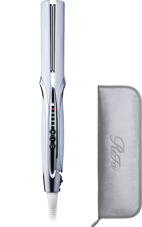 【Official Store Exclusive】ReFa Straight Iron Pro/ReFa STRAIGHT IRON PRO (White) with Dedicated Case and Hair Arrangement Guidebook Included