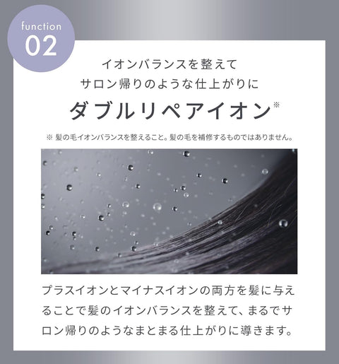 SALONIA サロニア スムースシャイン カールアイロン ヘアアイロン コテ 32mm ブラック