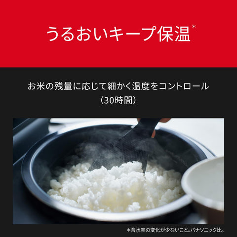 Panasonic 松下 電飯煲 1公升 最高峰模型 Odori炊具 Bisto 匠技AI 鑽石釜 即時紅外線感測器 加壓追逐炊煮泵 保養配件2件 黑色 SR-X918D-K