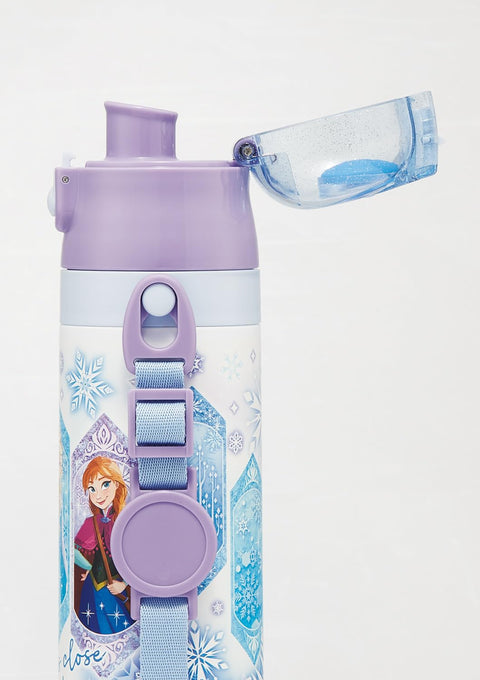 스케이터 (스케이터) 어린이용 스테인리스 스틸 물병, 직접 마실 수 있는, 470ml, 어린이용, 경량 타입, 디즈니 겨울왕국 25, 여아용, 단열 물병, 스포츠 보틀, 어린이, 어린이, 물병, SDC4-A