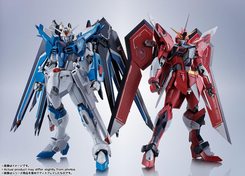 Metal Robot Spirits, Mobile Suit Gundam SEED FREEDOM, Immortal Justice Gundam, Approx. 5.5 inches (140 mm), ABS & PVC & Die Cast Pre-painted Action Figure