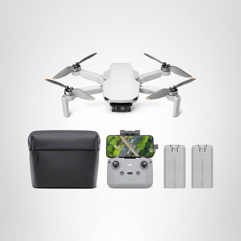 Mini 4K 相機無人機組合、搭載4K UHD相機的無人機(成人用)、249克以下、3軸萬向影像震動補償、10公里視訊傳輸、自動回檔、2電池最長飛行時間62分鐘、快速拍攝