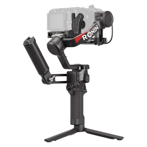 DSLR 및 미러리스 카메라용 DJI RS 4 콤보 3축 스태빌라이저, 캐논/소니/파나소닉/니콘/후지필름 수직 촬영, 2-모드 스위칭 조이스틱, 테프론 샤프트 암, 포커스 프로 모터와 기본 호환