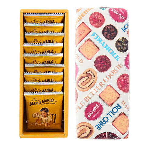 The Maple Mania Maple Butter Cookies 9 Piece Candy Gift Tokyo Souvenir