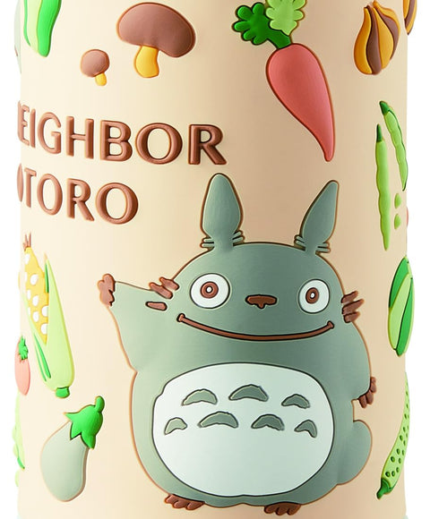 スケーター(Skater) ステンレス 子供用 水筒 380ml ストロー飲み 3D となりのトトロ やさい色 ジブリ SSPV4