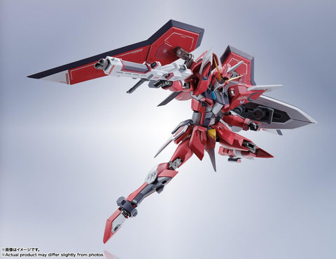 Metal Robot Spirits, Mobile Suit Gundam SEED FREEDOM, Immortal Justice Gundam, Approx. 5.5 inches (140 mm), ABS & PVC & Die Cast Pre-painted Action Figure